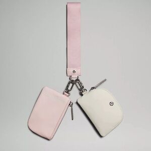 Lululemon Dual Pouch In The Color Flush Pink/ Bone 🦴